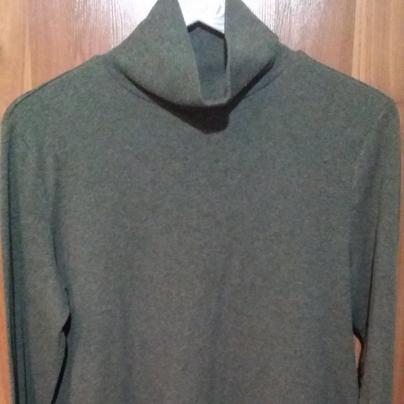 Gray Turtleneck Sweater - Picture 1 of 6
